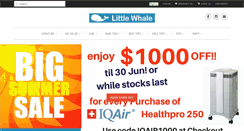 Desktop Screenshot of little-whale.com