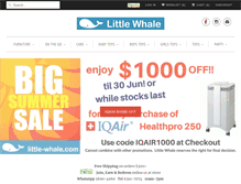 Tablet Screenshot of little-whale.com